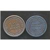 Image 1 : TOKENS A Mixed Lot of 2 Pieces Br-966 & BR-963 in Fine and Extra Fine