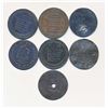 Image 2 : TOKENS A Mixed Lot of 7 Waterloo and Peninsular WE-10 & 11 AGood-Very Fine
