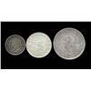 Image 2 : TOKENS 1822 Anchor Money A Lot of 3 Denominations in Fine+-Very Fine