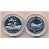 Image 1 : Royal Canadian Mint 1992 A 13 Piece Lot of Provincial Quarters and Looney Proof