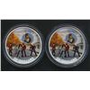 Image 1 : Royal Canadian Mint 2015 2 x $10.00 Passion to Play  Senators Proof .9999 AG