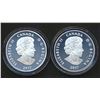 Image 2 : Royal Canadian Mint 2015 2 x $10.00 Passion to Play  Senators Proof .9999 AG