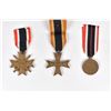 Image 2 : Three medals, World War II