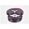 Image 1 : World War II Luftwaffe Officer Visor Cap