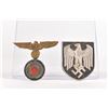 Image 1 : Two nazi insignias