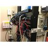 Image 2 : SERVER RACK WITH MISC. 24 PORT SWITCHES AND APC BATTERY BACK UP