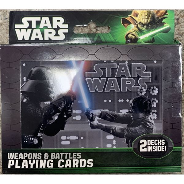 Star Wars double deck playing cards