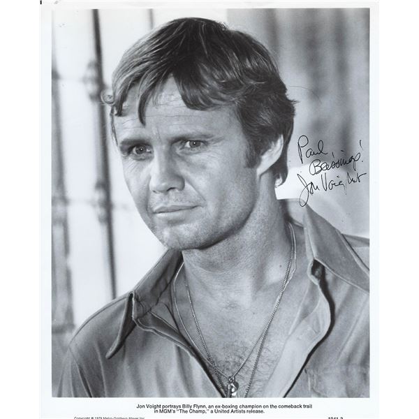 The Champ Jon Voight signed movie photo