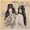 Image 1 : Aerosmith Draw the Line signed album