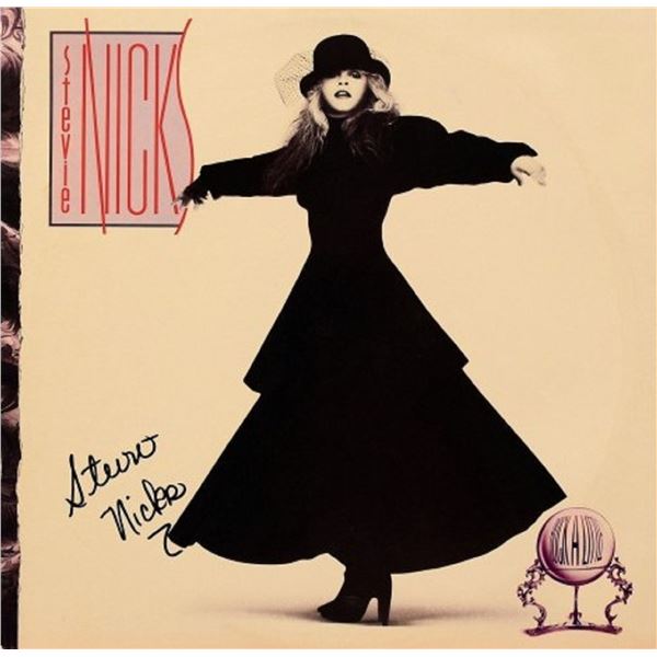 Stevie Nicks signed Rock A Little album