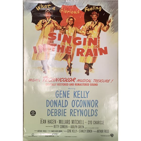 Singin' In The Rain Re-Issue poster