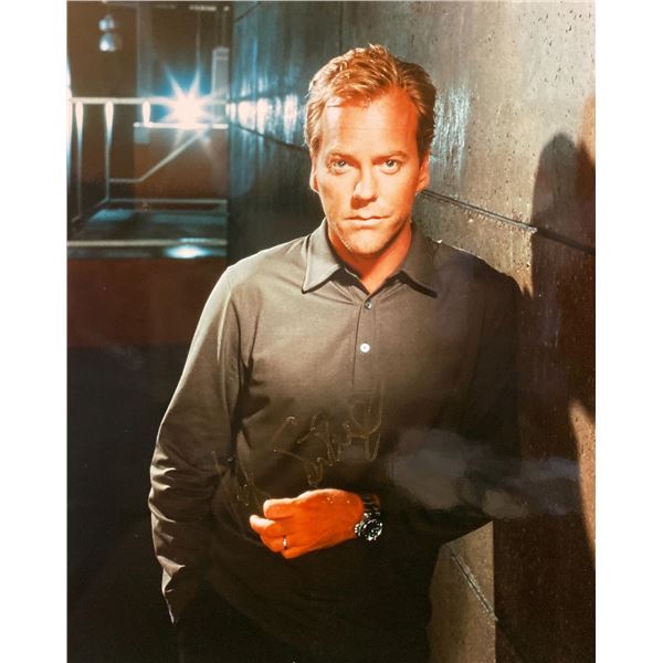 24 Kiefer Sutherland signed photo