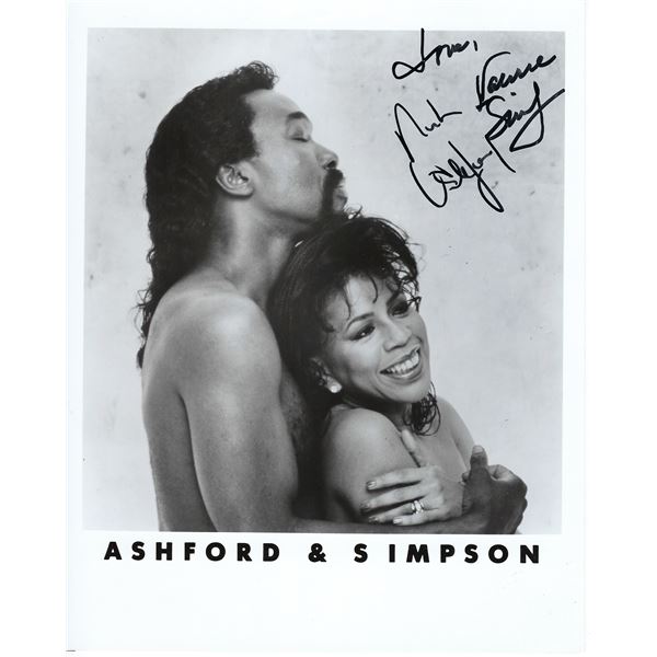 Ashford & Simpson signed photo