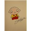 Image 1 : Family Guy Stewie Griffin original Seth MacFarlane signed drawing