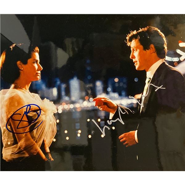 Two Weeks Notice Hugh Grant and Sandra Bullock signed movie photo