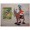 Image 1 : Grenada 1979 Goofy Disney Souvenir Stamp Sheet