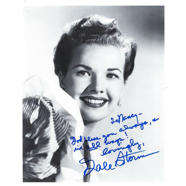 Gale Storm signed photo