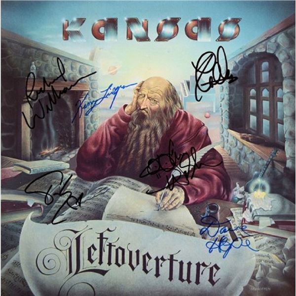 Kansas signed "Leftoverture" album