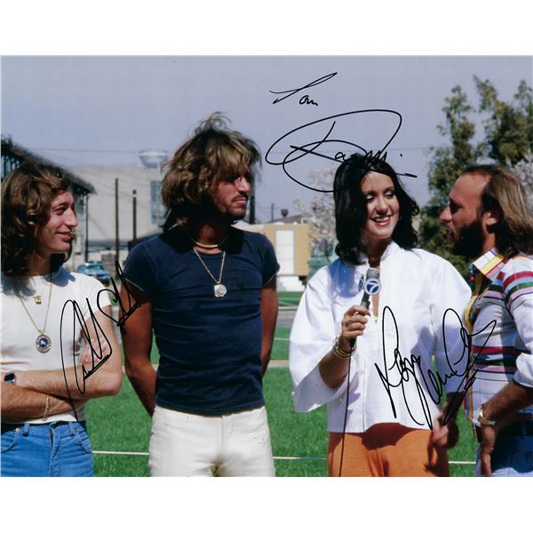 The Bee Gees signed photo