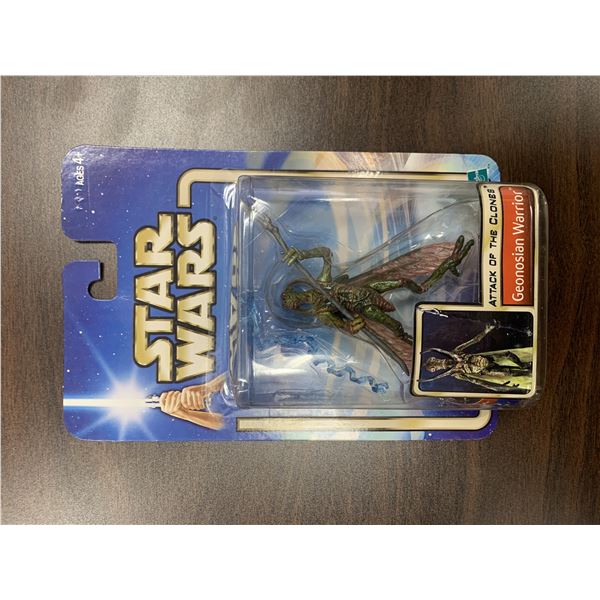 Star Wars unsigned Geonosian Warrior action figure