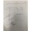 Image 1 : Various artists signed page