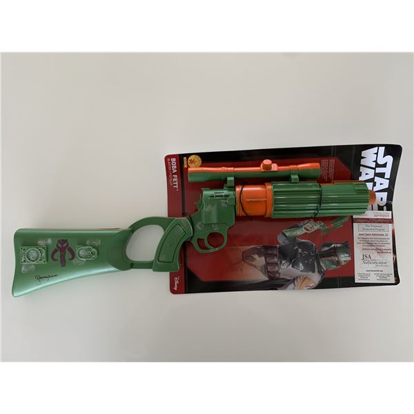 Star Wars Bobo Fet signed Blaster