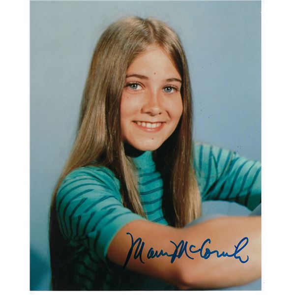 Maureen McCormick signed Marcia Brady photo