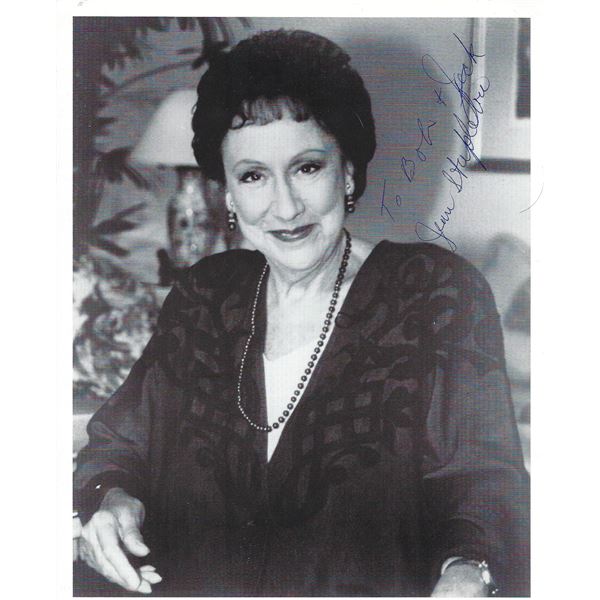 All in The Family's Jean Stapleton signed photo