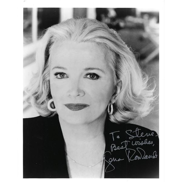 The Notebook Gena Rowlands signed photo