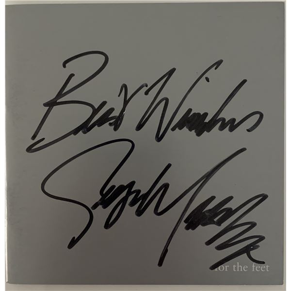 George Michael For The Feet signed CD cover