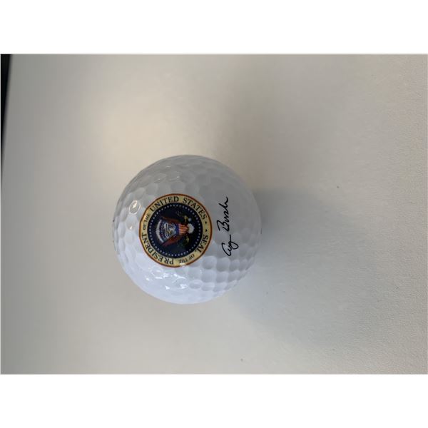 George W. Bush Presidential Golf Ball