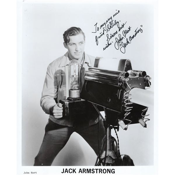 John Hart signed photo