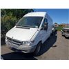 Image 1 : 2006 DODGE SPRINTER 2500, 4DR CARGO VAN, WHITE, VIN # WD0BD644165958886