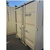 Image 2 : PORTABLE OFFICE CONTAINER W78" X L98" X H89" WITH WINDOW AND LOCKING MAN DOOR