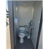 Image 2 : BASTON 91"H X 81"W X 51"D DUAL PORTABLE TOILET WITH SINKS, TOILETS, LIGHTS & BATHROOM AMENITIES