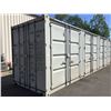 Image 1 : *W GREY 40' 52,910 MAX CAPACITY INDUSTRIAL TRANSPORT CONTAINER WITH 4 DUAL SWING SIDE DOORS, 1 REAR