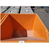 Image 2 : GREATBEAR ORANGE METAL INDUSTRIAL FORKLIFT DUMP BIN W43" X L43" X H37"