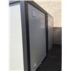 Image 2 : NEW BASTON 93"H X 86"W X 75"D PORTABLE TOILET / BATHHOUSE WITH SINK, TOILET, SHOWER, WINDOW FAN &