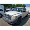 Image 1 : 2007 DODGE DAKOTA, 2DR PU, WHITE, VIN # 1D7HE22K87S160680,