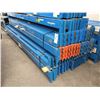 Image 2 : 11 - 16' X 42" INDUSTRIAL PALLET RACKING UPRIGHTS AND 58 - 12' X 5" CROSS BEAMS