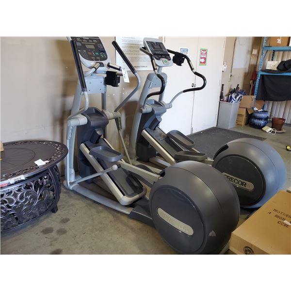 PRECOR EFX COMMERCIAL SELF POWERED ELLIPTICAL CROSS TRAINER WITH DISPLAY