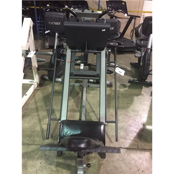 BODY-SOLID COMMERCIAL FREE WEIGHT LEG PRESS / CALF PRESS SELECTOR MACHINE