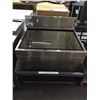 Image 1 : GLASTENDER IBB-30 STAINLESS STEEL COMMERCIAL UNDERBAR ICE BIN, 30"W X 24"D, 106 LBS. ICE CAPACITY
