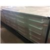 Image 2 : RED STEELMAN 20 DRAWER WORK BENCH H36" X W88" X D26" WITH ANTI-SLIP LINING,