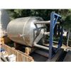 Image 2 : LARGE STAINLESS STEEL COMMERCIAL DOUBLE WALLED BREWERY TANK H12' X W7' WITH METAL BASE