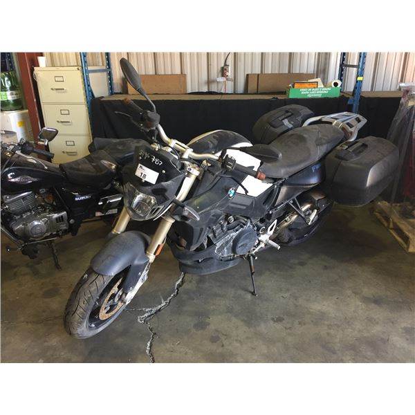 2015 BMW F8002, MOTORCYCLE, WHITE, VIN # WB10B0409FZ294911,