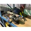 Image 2 : POWER FIST 1 TON CHAIN HOIST, JETWELD 5/32" WELDING RODS, HEAVY DUTY ELECTRIC GRINDER, 2 FACE