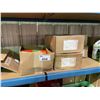 Image 2 : SHELF LOT OF  ASSORTED SIZE PAPER STOCK, BOX OF SAFETY VESTS, 3 BOXES OF REFLEX WASHER FLUID, AND 6