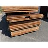 Image 2 : LARGE PALLET OF ASSORTED SIZE FINISHED TONGUE AND GROOVE SHEETS *MUST TAKE ALL*