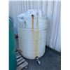 Image 2 : 48" DIAMETER VERTICAL 500GAL LIQUID STORAGE TANK WITH VALVE (MISSING LID)